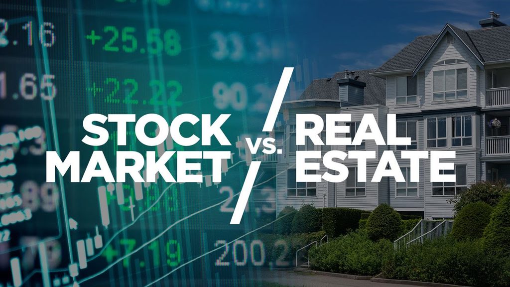 real estate vs stock market